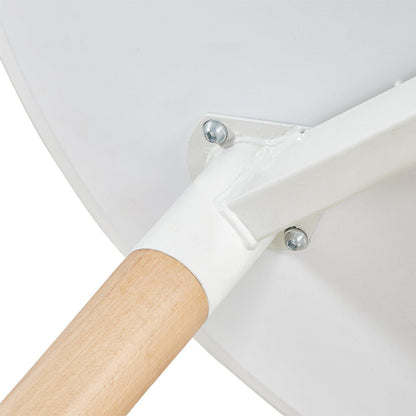Runder Esstisch skandinavisch, Buchenholz, 80cm Durchmesser