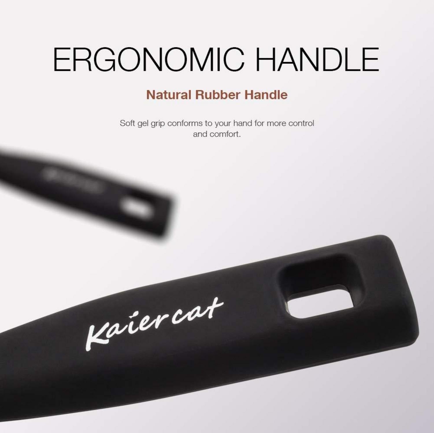 Kaiercat Herrenhaarbürste Styling Föhnbürste belüftete zurückgeglättete 2er Pack