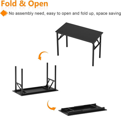 Klapptisch Computertisch 120x60x75 cm Schreibtisch Büroarbeitsplatz