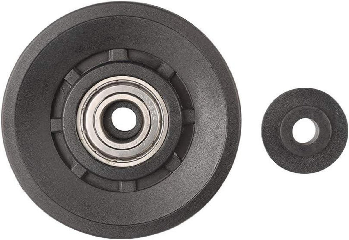 Seilrolle Fitness 90mm Umlenkrolle Kugellager 2 Stk. Kraftstation Ersatz