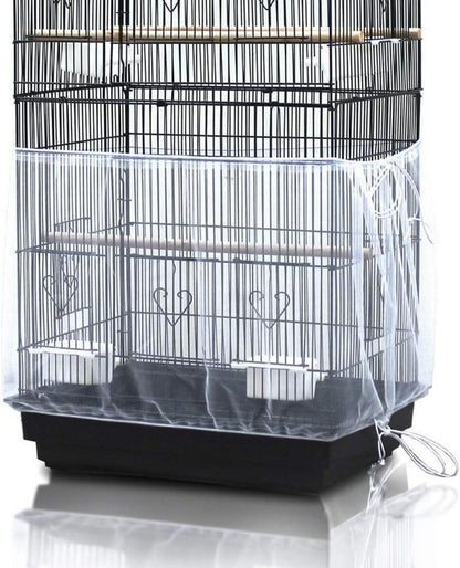 Vogelkäfig Netzschutz Nylon für Papageien