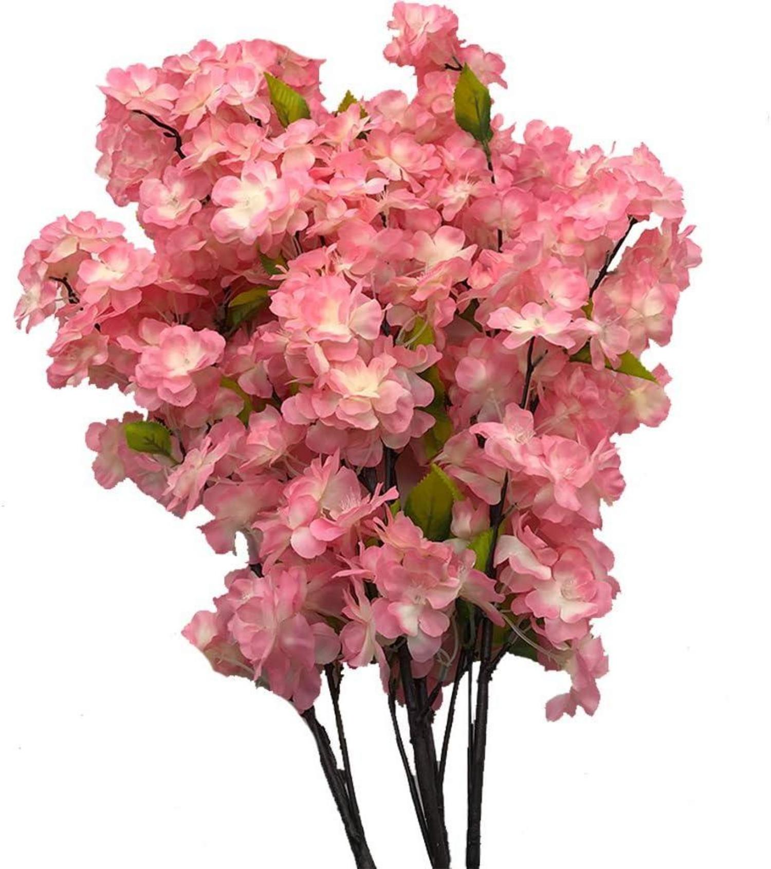 Künstliche Kirschblüten Sakura Blumen Deko Set 4 Stück