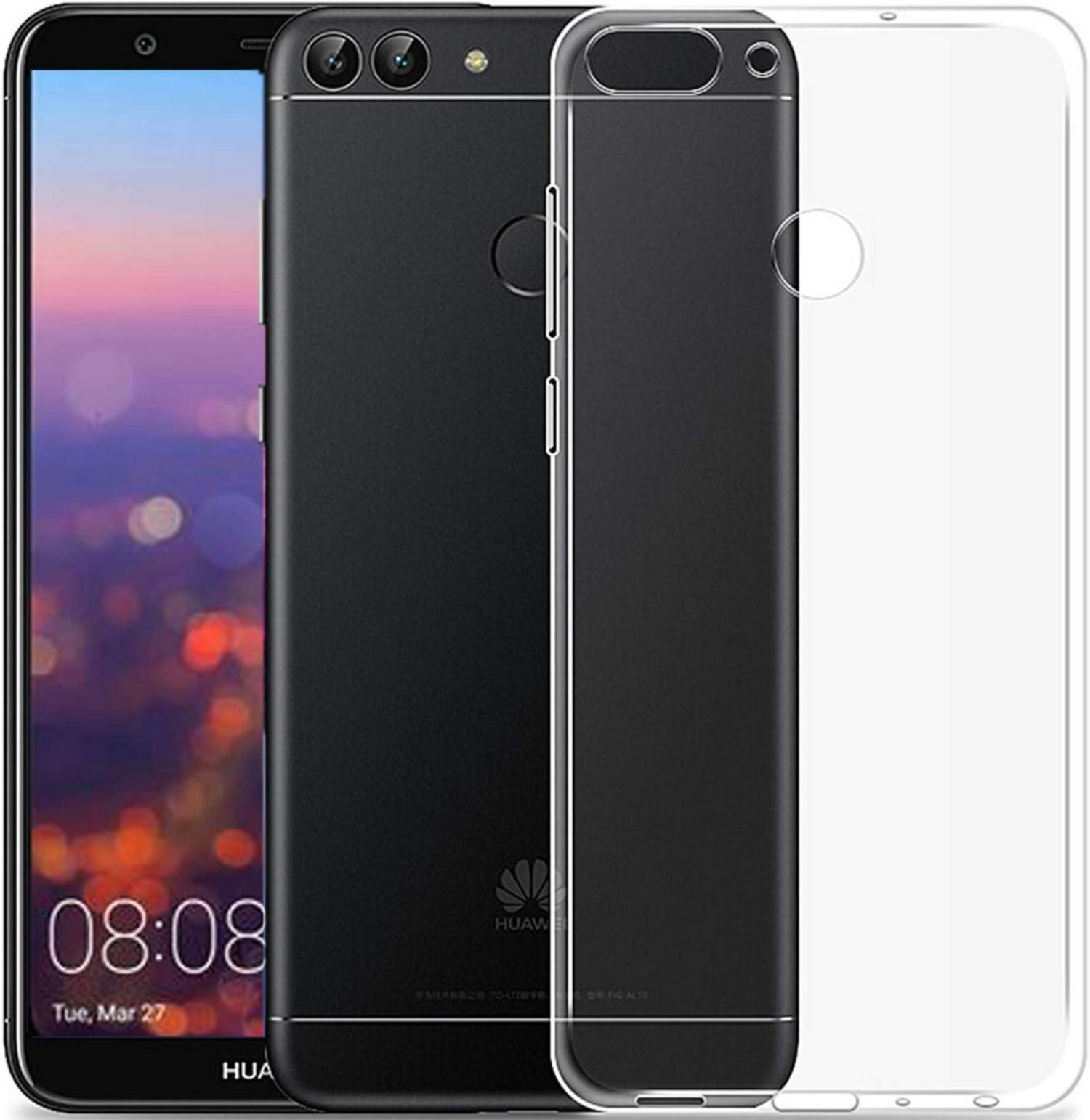 Transparente Silikon Hülle für Huawei P smart - Schutzhülle TPU Soft