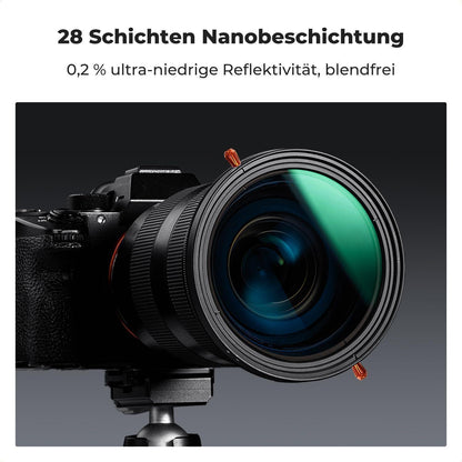 82mm ND&CPL Filter Multifunktionaler Graufilter 5-Stufen
