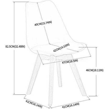 6 Esszimmerstühle Buche Holz Retro Weiß Gepolstert
