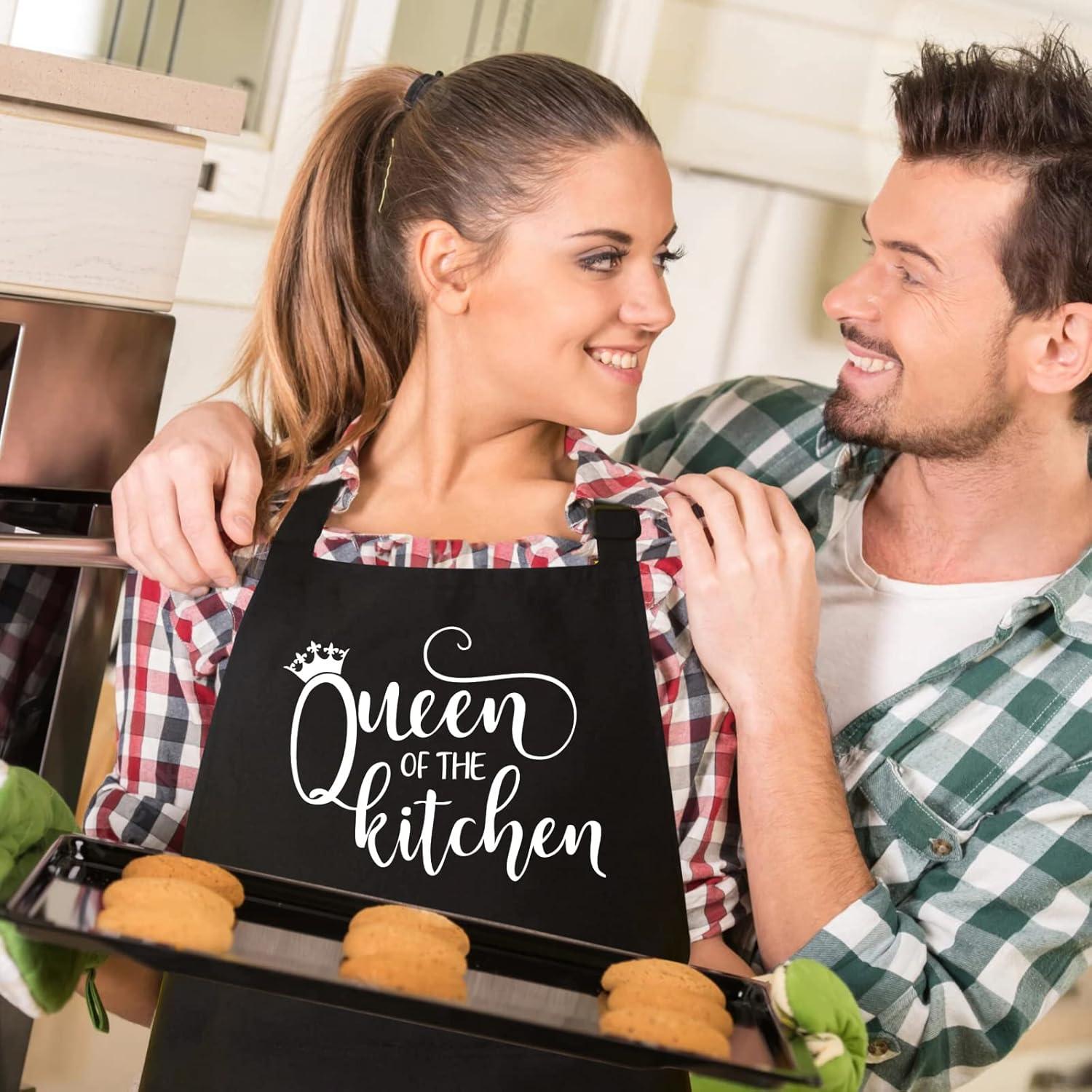 Cute Kitchen Apron for Women Funny Cooking Baking Gift