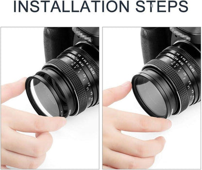 82mm Sternfilter Set 3 Teilig (4 Punkte, 6 Punkte, 8 Punkte) für DSLR