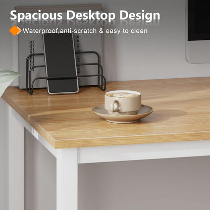 SogesHome Schreibtisch Computertisch 100x60x75cm Büro Workstation