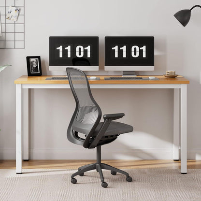 Schreibtisch Computertisch 100x60x75 cm PC Büro Workstation