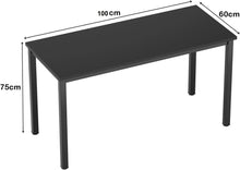 Schreibtisch Computertisch PC Büro Schreibtisch 100x60x75cm