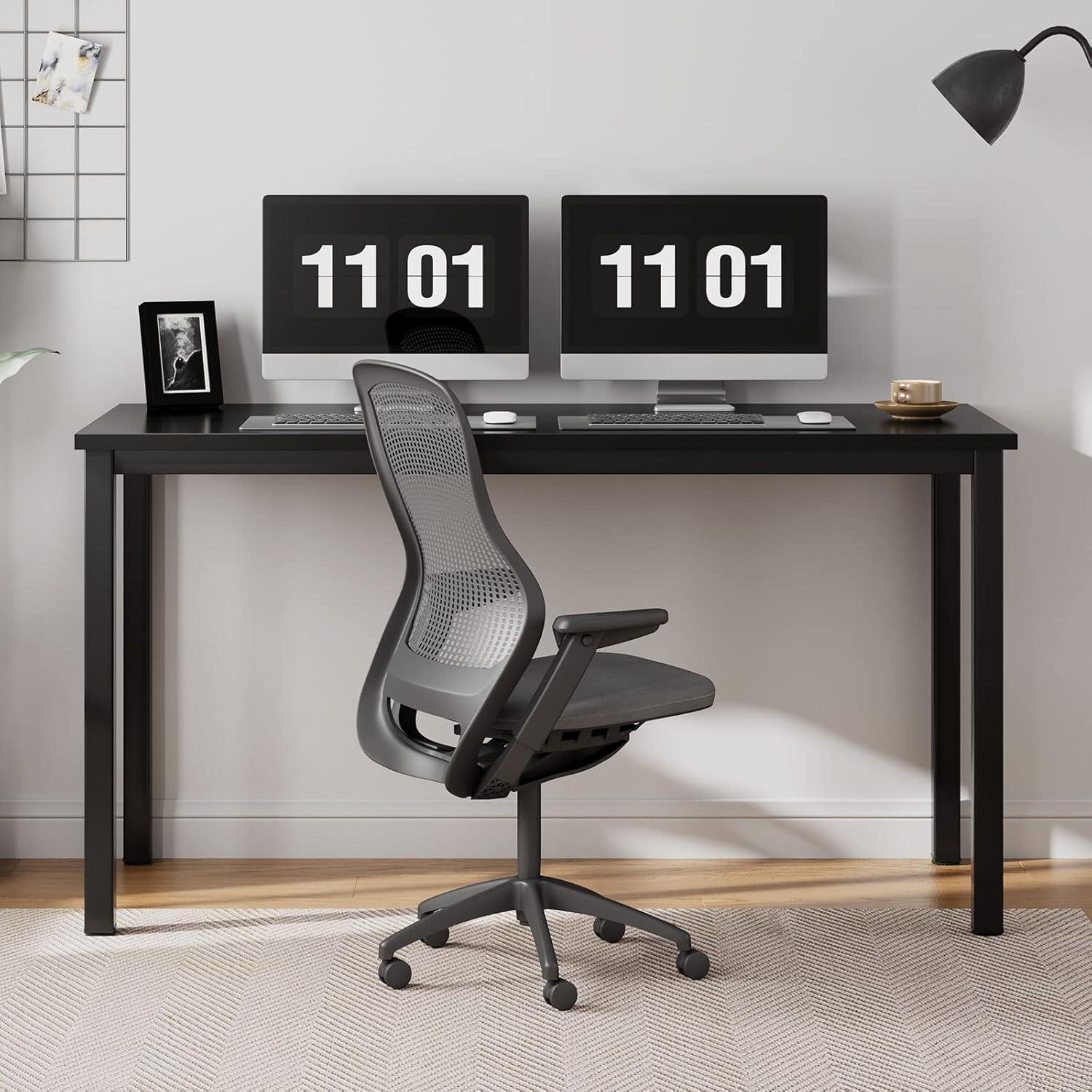 Schreibtisch Computertisch 100x60x75 cm PC Workstation Büro Home