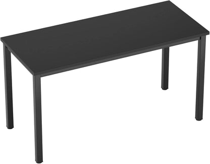 Schreibtisch Computertisch 100x60x75 cm Büro Workstation Holz Metall