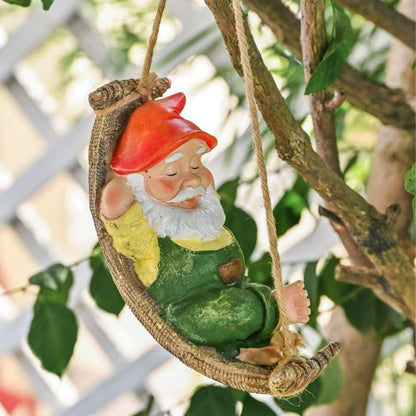 Gartenfigur Gartenzwerg Liegender Zwerg 18cm Wasserdicht GNOME Figur Geschenke