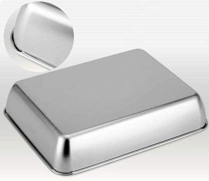 Backblech tief antihaftbeschichtet Edelstahl-Backblechpfanne 304 28,5