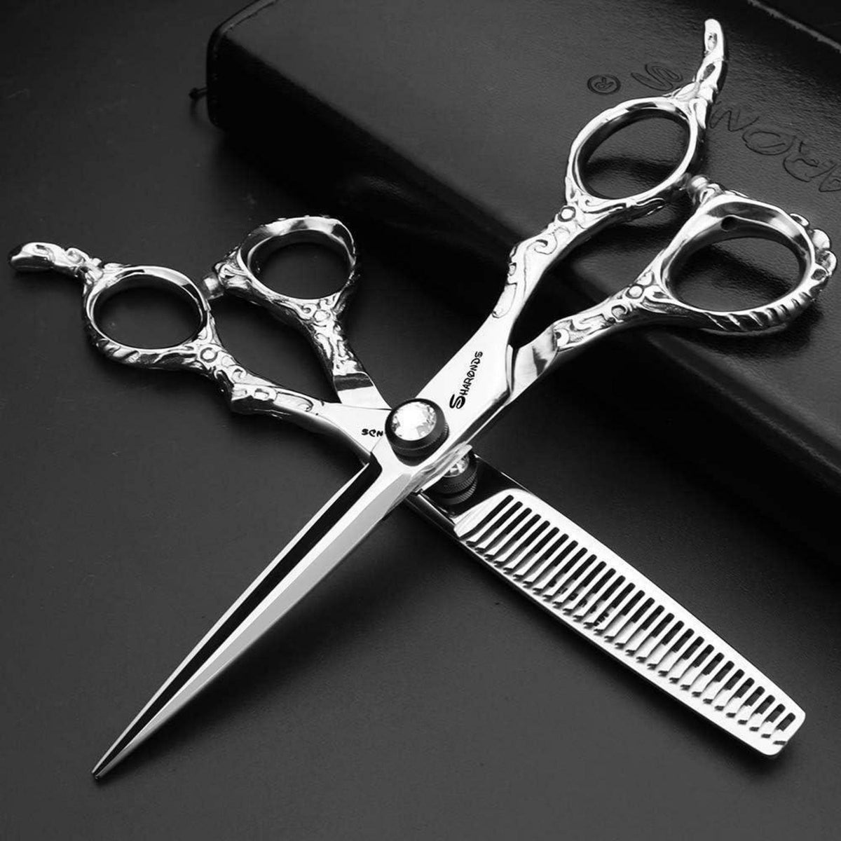 Professionelle Haarschneiderschere Edelstahl 6 Zoll
