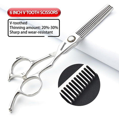 Professionelle Friseurschere 6 Zoll (2 Stück) Edelstahl 440C