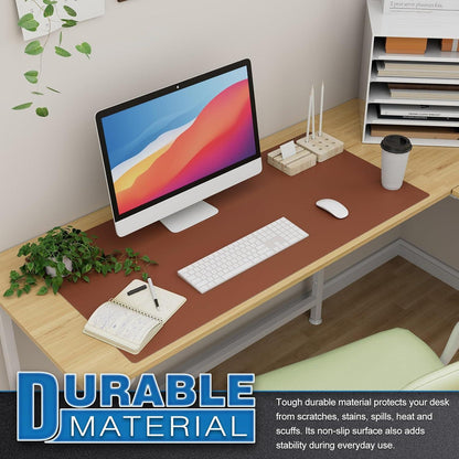Knodel Tischunterlage 90x43cm PVC wasserdichte Schreibunterlage Büro Home