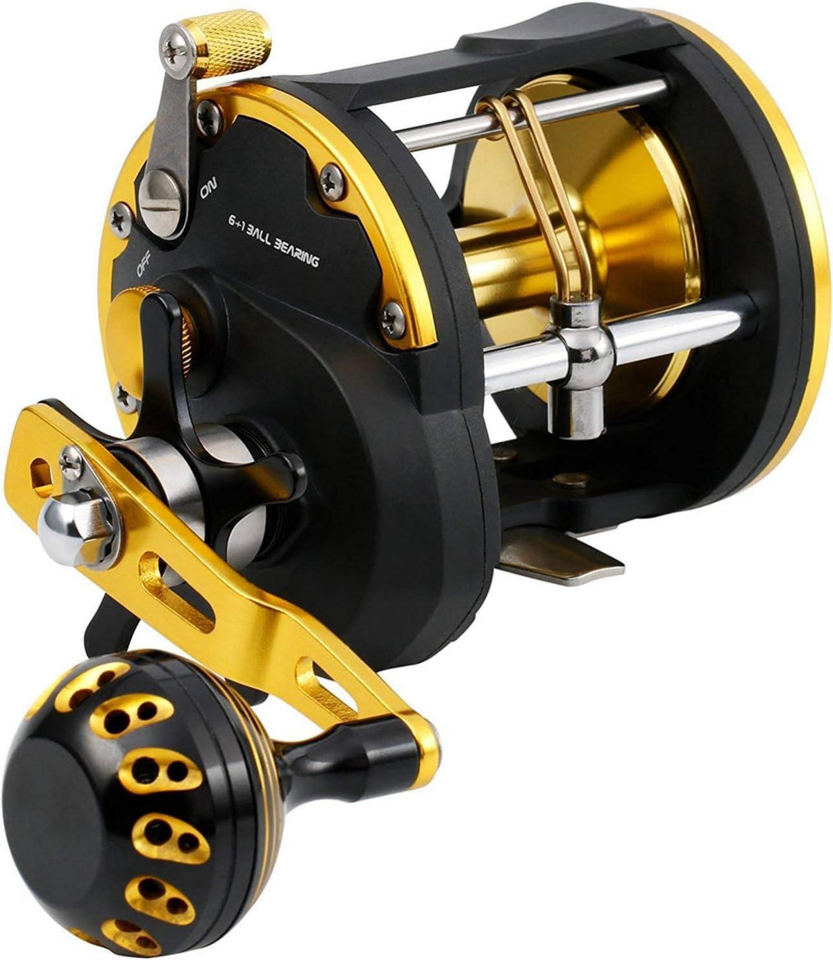 Burning Shark Schleppen Spule Sea Bass Zackenbarsch Lachs