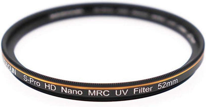 52mm UV Filter S-Pro HD Nano MRC B270 Glas Ultraviolett Schutz Kamera
