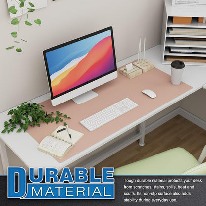 Knodel Tischunterlage 90x43cm PVC wasserdichte Schreibunterlage Büro Home