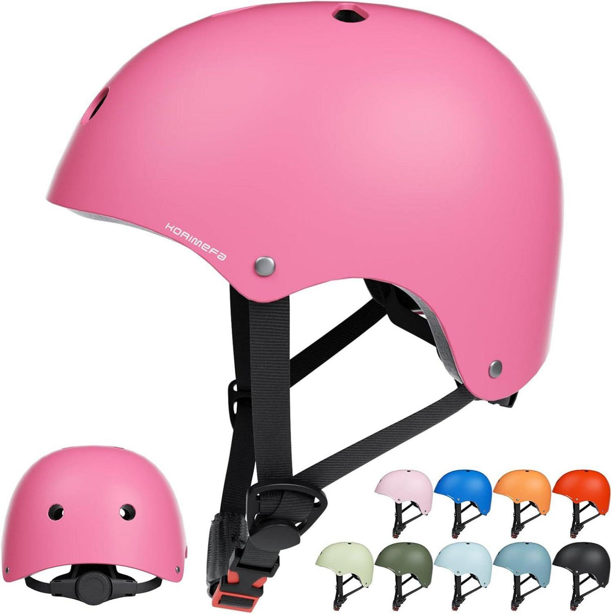 Kinder Fahrradhelm verstellbar CE-zertifiziert 3-13 Jahre Pink