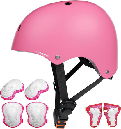 KORIMEFA Kinder Fahrradhelm Skaterhelm Verstellbar CE-Zertifizierung