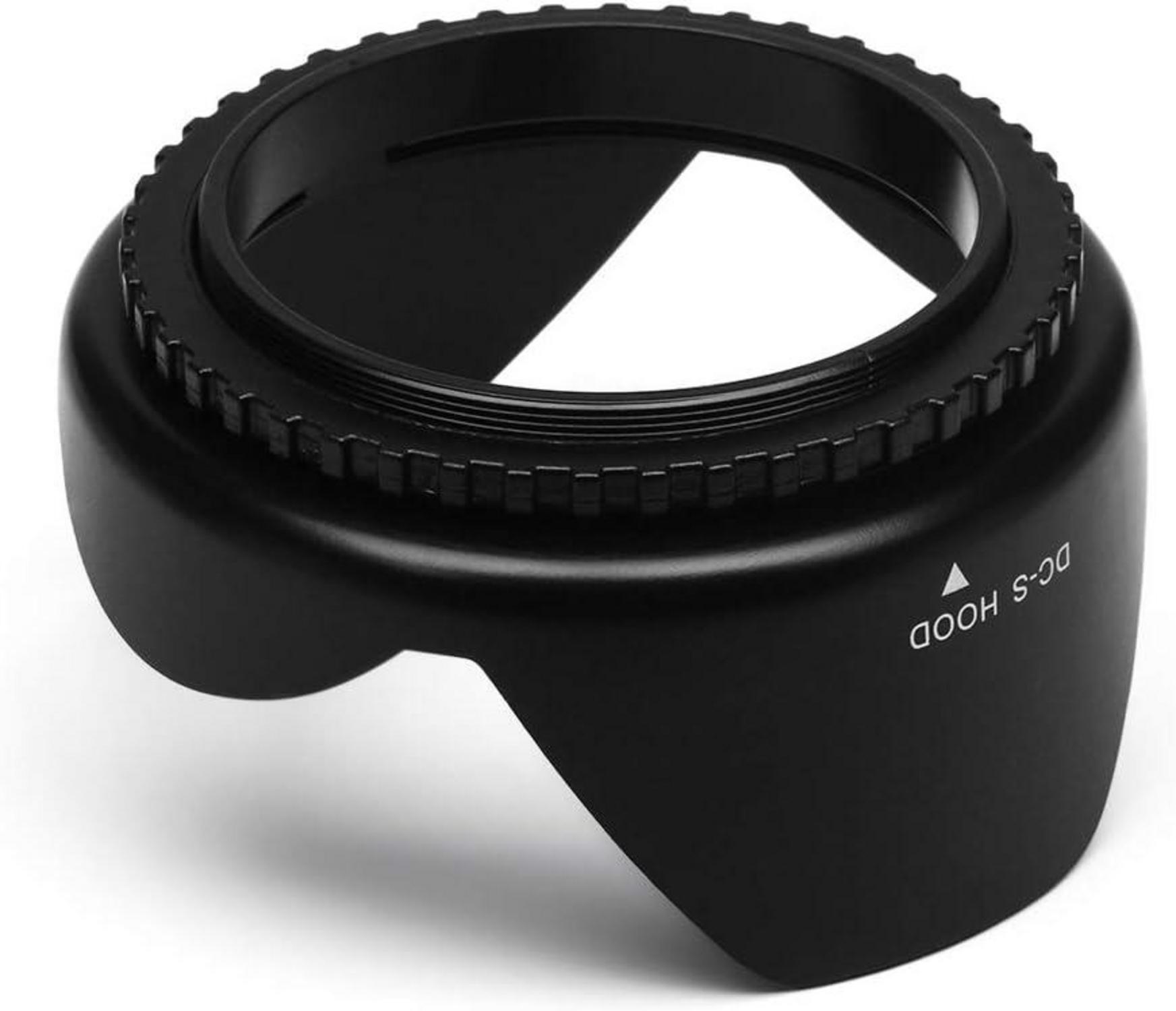 72mm Universal Tulip Sonnenblende mit Objektivdeckel und Putztuch