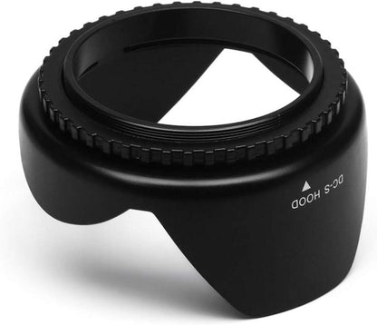 72mm Universal Tulip Sonnenblende mit Objektivdeckel und Putztuch