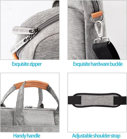 Laptoptasche 15-15.6 Zoll hülle Grau für Dell Alienware/MacBook/Lenovo/HP