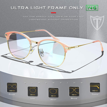 Blaulichtfilter Brille Computerbrille UV Blockierung Gaming