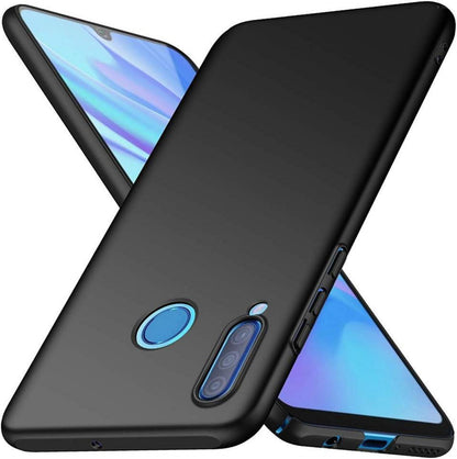 Schwarze Hülle für Huawei P30 Lite Ultra Dünn Matt 0.7mm