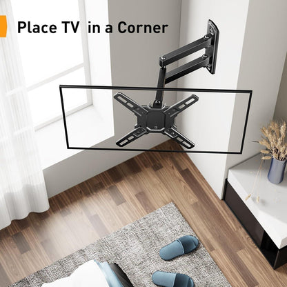 TV Wandhalterung Schwenkbar Neigbar Drehbar 13-42 Zoll 25Kg