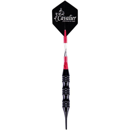 Soft Dartpfeile 20g Turnier Set Schwarz Metallfässer mit Transportbox