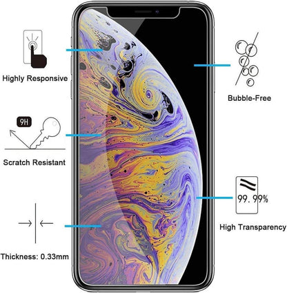 Panzer Schutz Glas für iPhone 11 Pro Max XS Max, 9H