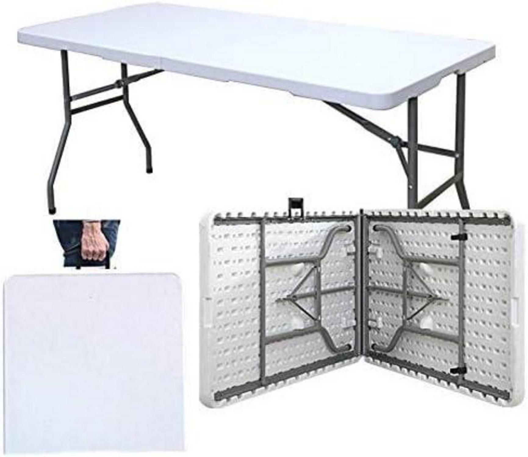 Klapptisch Campingtisch Gartentisch Buffettisch klappbar 152x71x74cm