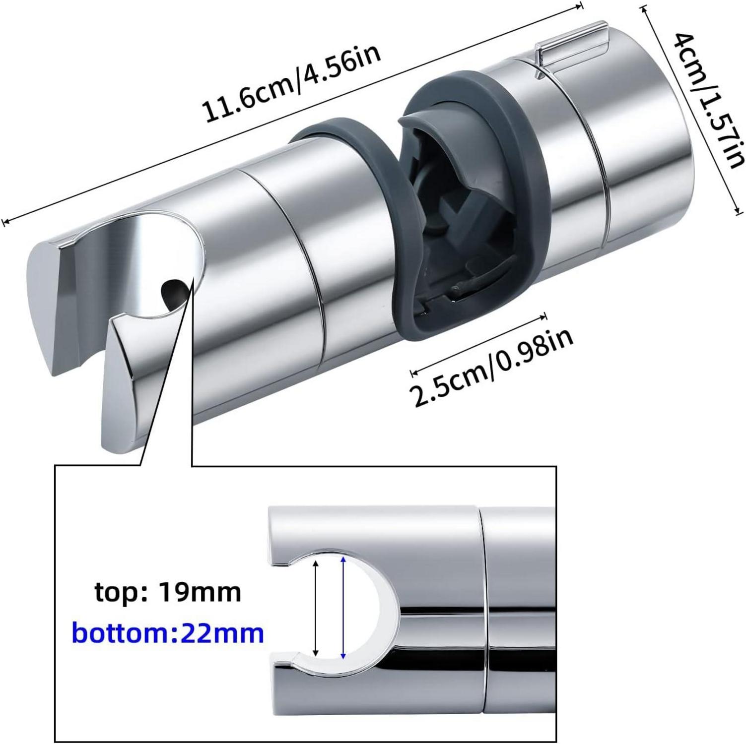 DIMJ Handbrause Halterung für Slide Bar 18-25