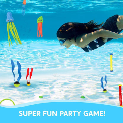 JOYIN 30 Stück Tauchen Spielzeug Set für Kinder, Unterwasser