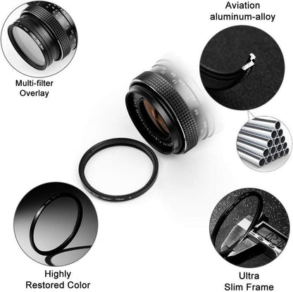 67mm Fotover DSLR Kameras Sternfilter Set 3er Pack