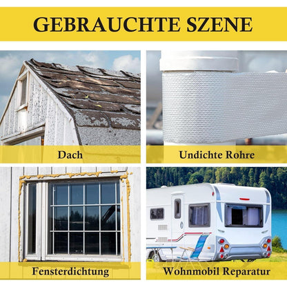Wasserdichtes Butyl Klebeband 5cm x 5m für Reparaturen
