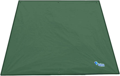 Wasserdichte Zeltplane Tarp für Hängematte Camping Sandstrand Green M