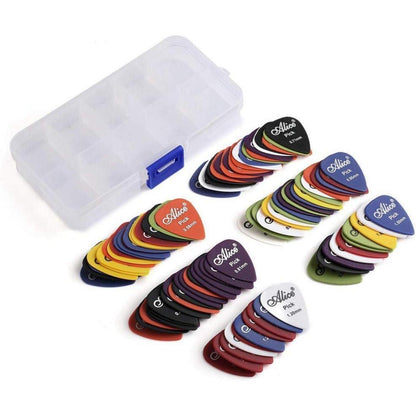 100 Stück Plektren Guitar Picks Mix