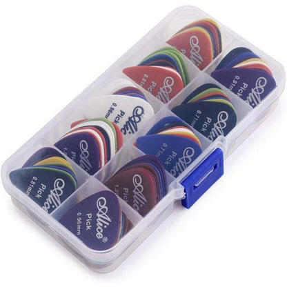 100 Stück Plektren Guitar Picks Mix