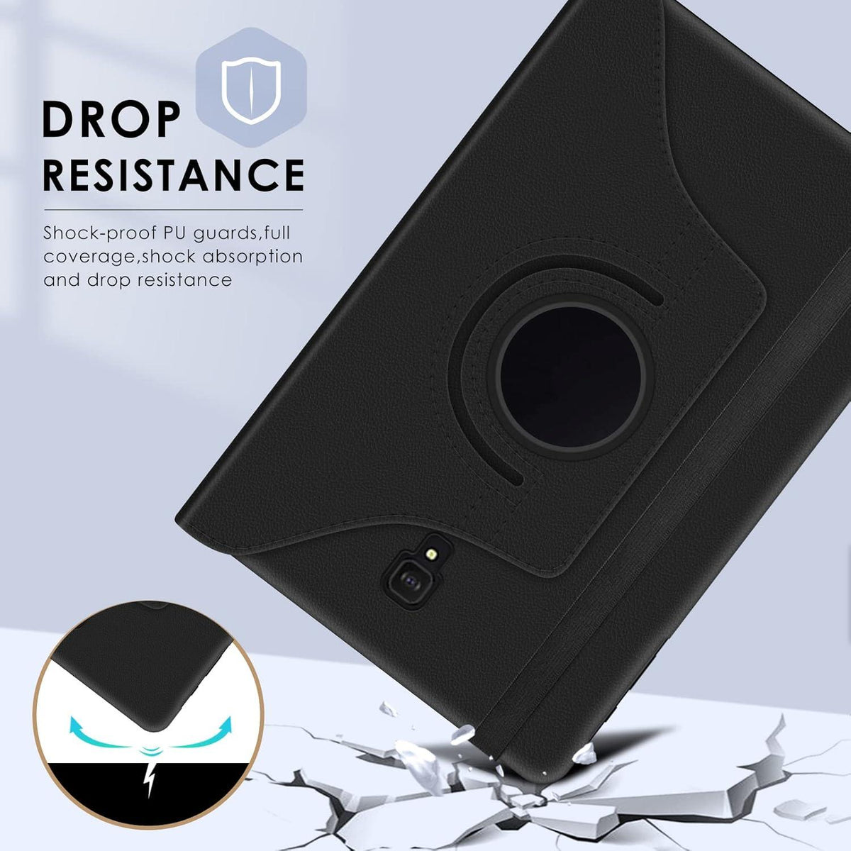 Schutzhülle für Samsung Galaxy Tab A 10.5 2018 360 Grad RotationsCover Case