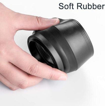 49mm Gegenlichtblende Gummi Universal Sonnenblende Streulichtblende