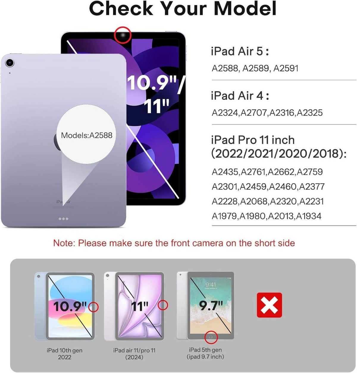 Panzer Schutz Glas Folie für iPad Air 5, Pro 11 Zoll 2022