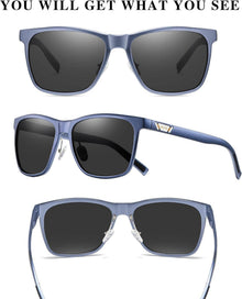 Polarisierte UV400 Sportsonnenbrille Herren Retro