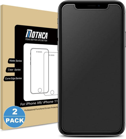 Matte Panzerglas Folie iPhone 11 XR 9H Anti-Fingerabdruck Blendschutz