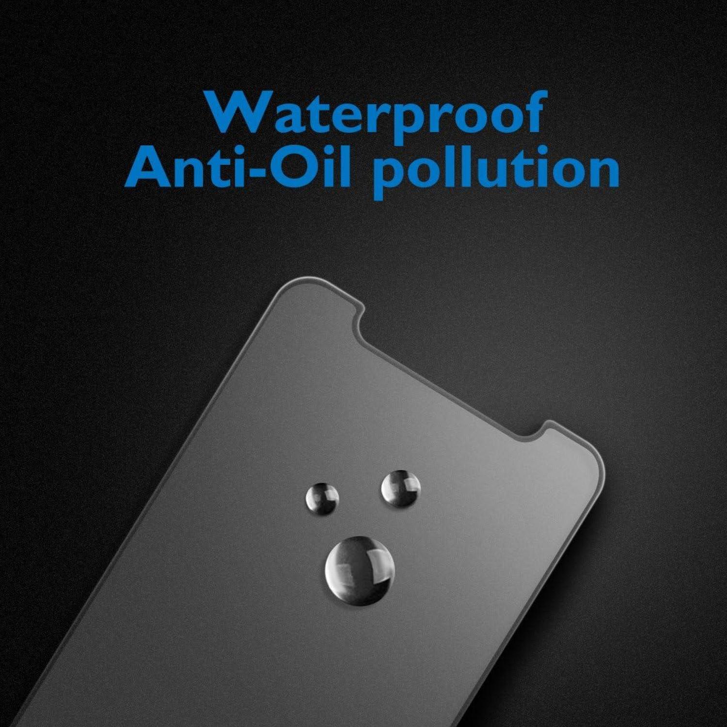 2x Panzer Matt Glas Schutzfolie für iPhone 11 XR 9H Anti-Fingerabdruck
