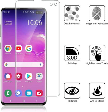 Schutzfolie Samsung S10 Plus klar HD TPU Folie 3 Stück