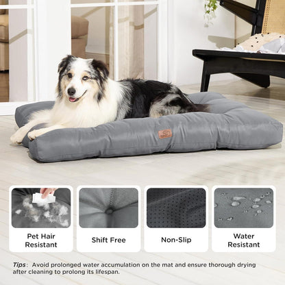 Hundekissen große Hunde waschbar 111x89cm Hundematratze XXL